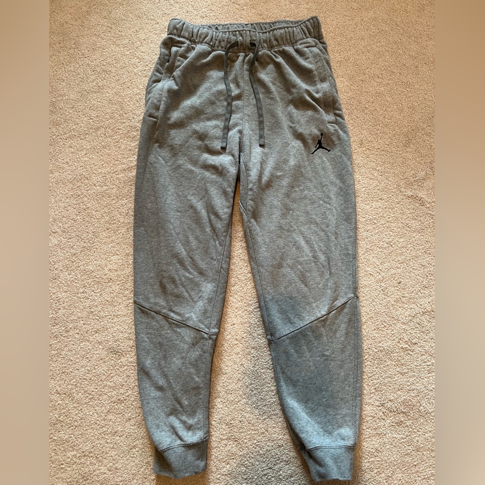Jordan Men's Carbon Heather Dri-FIT Sport Crossover Fleece Jogger